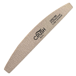 Lixa Profissional Lavavel Boomerangue 100/180 Crush Nails