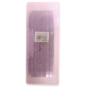 Lixa Acrílica Lavável 100/180 Fan Nails Com Estojo