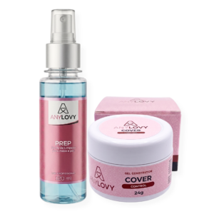 Kit AnyLovy Gel Construtor Control Cover e Prep 120ml