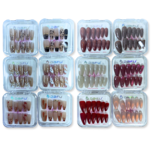 Unhas postiças Dafu 24pcs