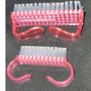 Kit Escovinhas Manicure Limpeza Unhas Tira Pó Salão 2 Un