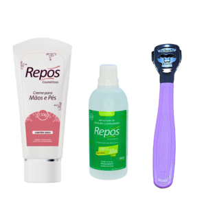 Kit Spa dos Pés Repos Com Desbastador