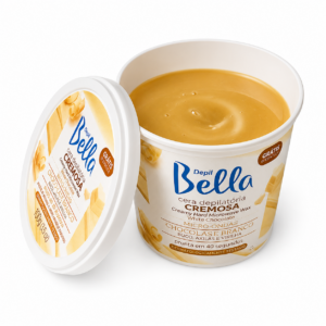 Kit 2 Ceras Microondas Depil Bella Chocolate Branco 100g cada