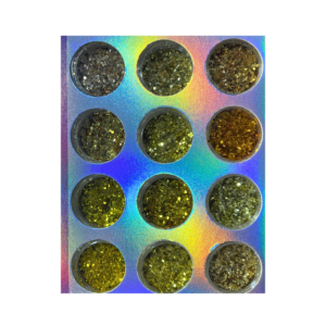 Estojo Glitter Nail decorations