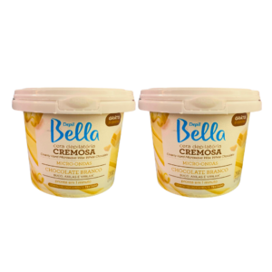 Cera Microondas Chocolate Branco 200g cada 2 unidades