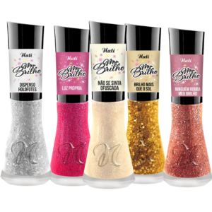 Esmalte Glitter Coleção Meu Brilho Nati Cosmeticos 8ml