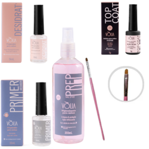 Kit Preparadores Prep 350ml Vólia e Pincel