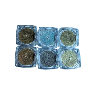 Glitter Cromado/ Asa de Borboleta Cores Leefen Unidade