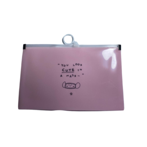 Estojo para Guardar Para Máscara Descartavel e Kit Manicure