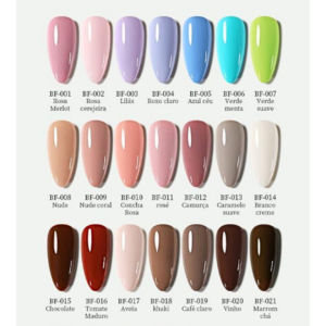 Esmalte em Gel 3-Free Nail Polish MR Nail