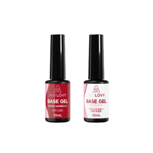 Kit Base Gel AnyLovy Fiber e Tradicional 10ml cada