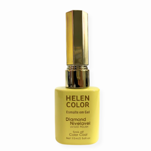 Esmalte em Gel Diamond Nivelavel Amarelo Manteiga 15ml Helen Color