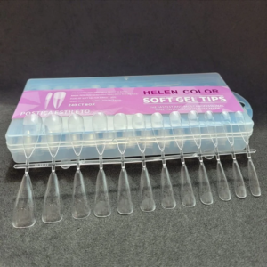 Tips Soft Gel Estileto – Helen Color 240 Unidades