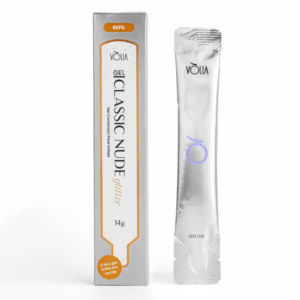 Gel Construtor Classic Nude com Glitter Volia 14g
