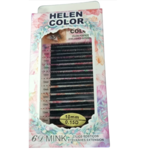 Cilios Helen Color 6D Mink 0.15D-10mm