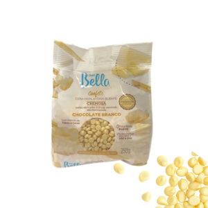 Cera Confete Cremosa Chocolate Branco Depil Bella 250g