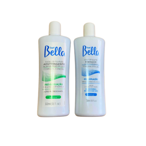 Kit Pré Depilação e Pós Depil Bella 300ml