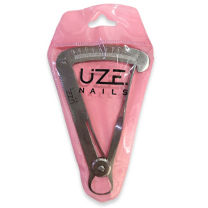 Especímetro Régua Medidora para Unhas Escala 0-10mm Uze Nails