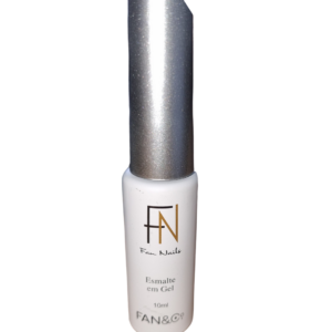 Esmalte em Gel Fan Nails Pincel Fino Prata