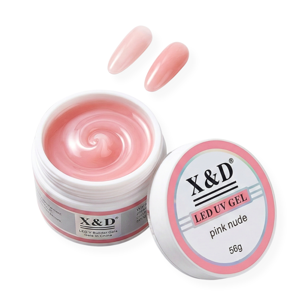 Gel X&D uv/led 56g - Pink Nude - Imagem 2