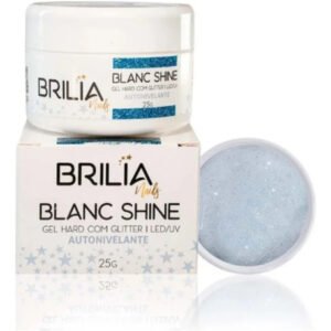Gel Blanc Shine Glitter 25g Brilia