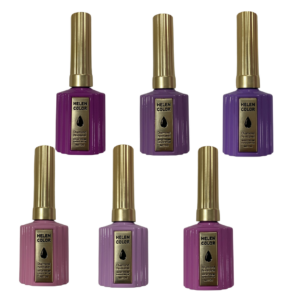 Esmalte em Gel Helen Color Diamond Nivelavel Roxo 15ml