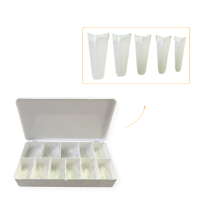 Soft Gel Tips Bailarina 500Pcs 10 Tamanhos Kaisa