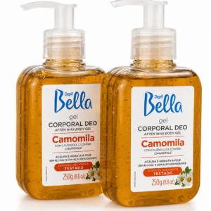 Kit 2un Gel Corporal Calmante Camomila Depil Bella 250g