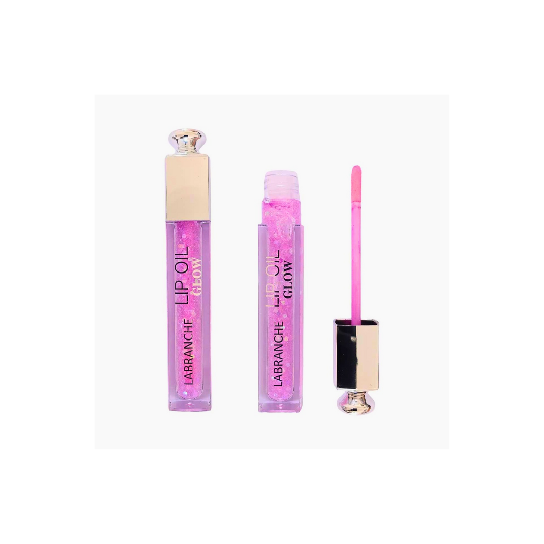 Lip Oil Gloss Glow Com Glitter Labranche 8g - Imagem 2