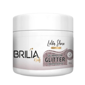 Gel Hard Glitter Lolita Shine 15g Brilia Nails
