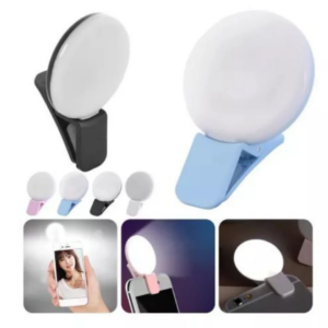 Mini Ring Light Led para Selfie Recarregavel com USB