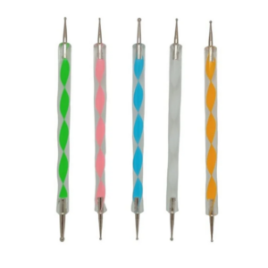 Kit Pincel Boleador Ponta Dupla 5 Und
