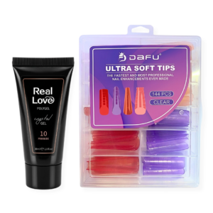 Kit Molde F1 Ultra Soft Dafu e Polygel Pink Nude 10 Real Love