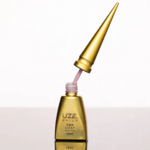 Top Coat Nude Pink Diamond 12ml Uze Nails