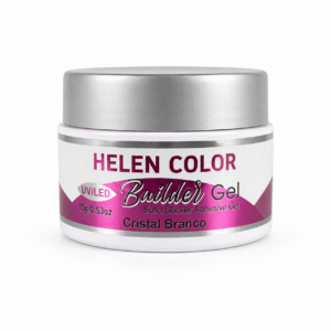 Builder Gel Cristal Branco Helen Color 15g