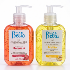 Gel Corporal Kit Melão e Melancia Depil Bella