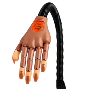 Mão De Treino Articulada Com Suporte De Mão Nail Trainer