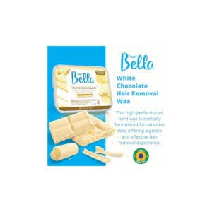 Cera Para Depilação Chocolate Branco Depil Bella 800g