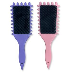 Escova de Cabelo Flexível de Plástico