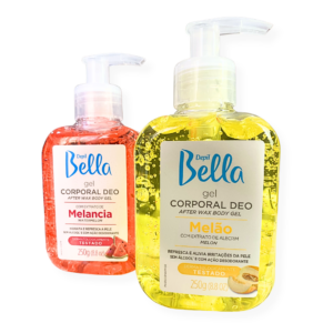 Gel Corporal Kit Melão e Melancia Depil Bella