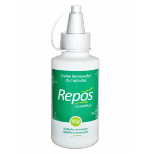 Creme Removedor De Cutículas Repos 90g Com Bico Aplicador
