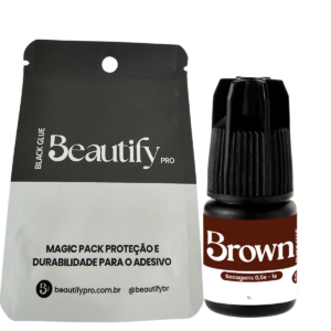 Cola Para Extensão De Cílios Beautify 3g Linha Profissional – BROWN