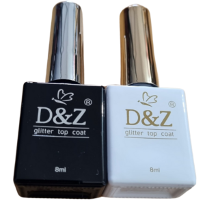 Top Coat Glitter D&Z 8ml Coleção Brilhante