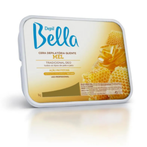 Cera Quente Depilatória em Barra Mel Depil Bella 1kg