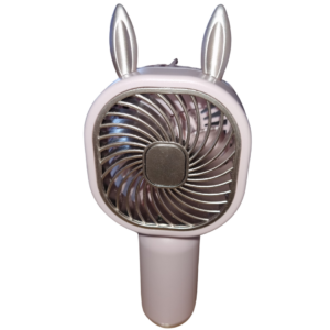 Mini Fan Ventilador Recarregavel Para Cilios Coelhinho