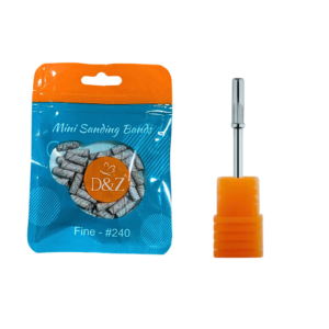 Kit Mini Mandril Send gramatura 240 e Broca Send