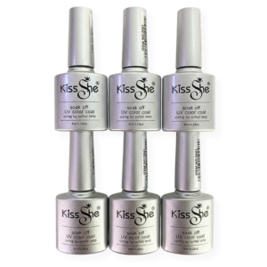 Esmalte em Gel Kiss She Soak off UV Color Coat 8ml
