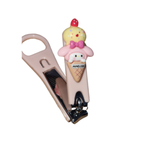 Cortador de Unhas Inox Decorado
