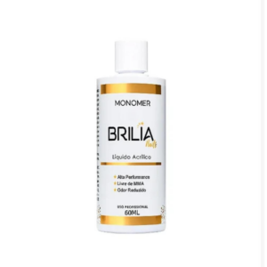 Brilia Nails Monomer Luquido Acrilico 60ml