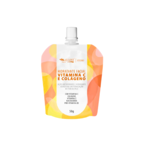 Hidratante Facial Com Vitamina C e Colágeno Max Love 50g